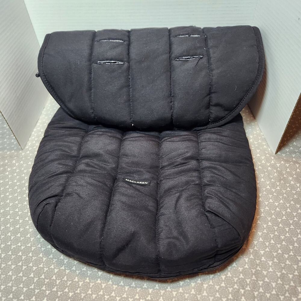 Maclaren Footmuffs Cozy Fleece Lined Pushchair Baby Sleeping Bag Black